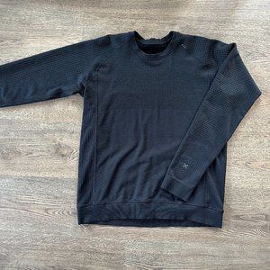 Mens Lululemon Thick Black Sweatshirt - Medium